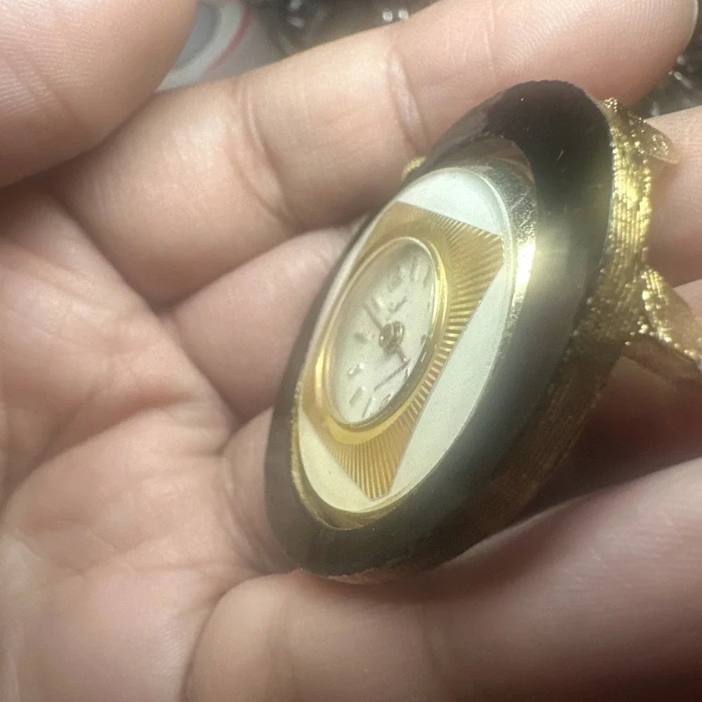 Works VTG Sheffield Shockprotected Swiss Made Manual Wind‎ Pocket Watch - Runs